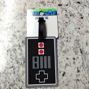 Nintendo luggage tag